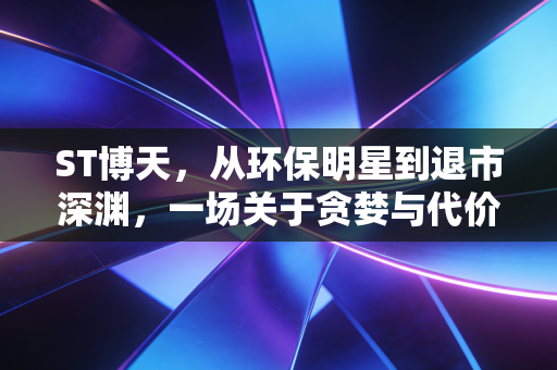 ST博天,从环保明星到退市深渊,一场关于贪婪与代价的残酷教育