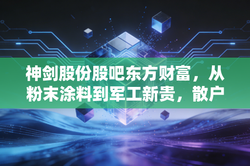 神剑股份股吧东方财富，从粉末涂料到军工新贵，散户在等什么？