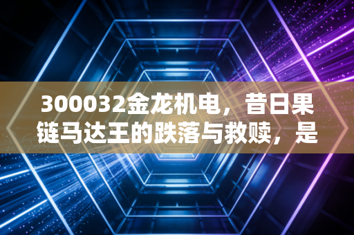 300032金龙机电,昔日果链马达王的跌落与救赎,是困境反转还是昙花一现?