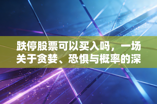 跌停股票可以买入吗,一场关于贪婪、恐惧与概率的深度博弈