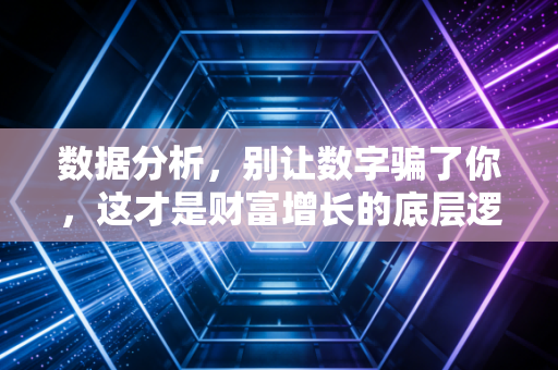 数据分析,别让数字骗了你,这才是财富增长的底层逻辑