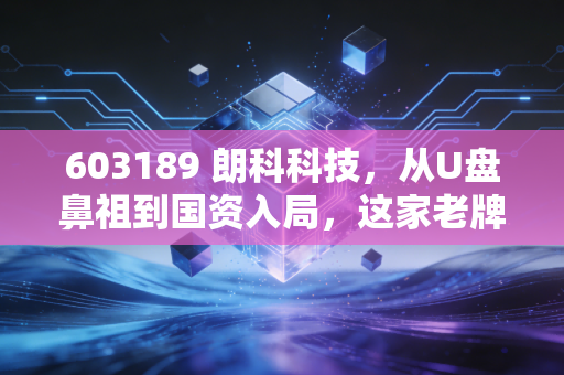 603189 朗科科技,从U盘鼻祖到国资入局,这家老牌存储企业还有多少想象力?