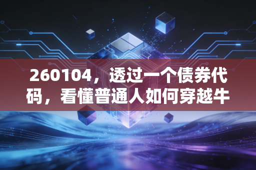 260104,透过一个债券代码,看懂普通人如何穿越牛熊周期