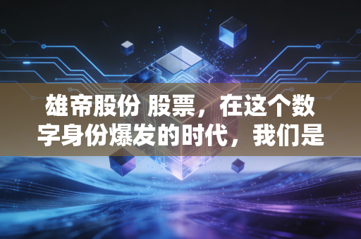 雄帝股份 股票,在这个数字身份爆发的时代,我们是否忽略了这位幕后英雄?