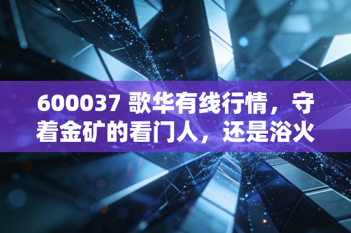 600037 歌华有线行情，守着金矿的看门人，还是浴火重生的凤凰？