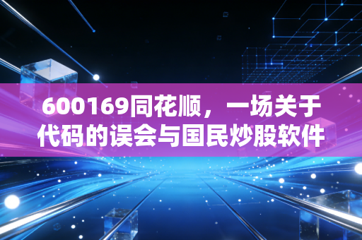 600169同花顺，一场关于代码的误会与国民炒股软件的深度复盘