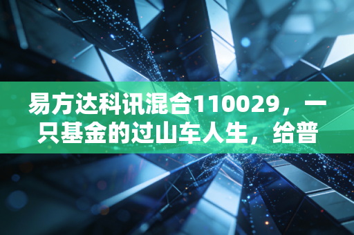 易方达科讯混合110029,一只基金的过山车人生,给普通投资者的启示