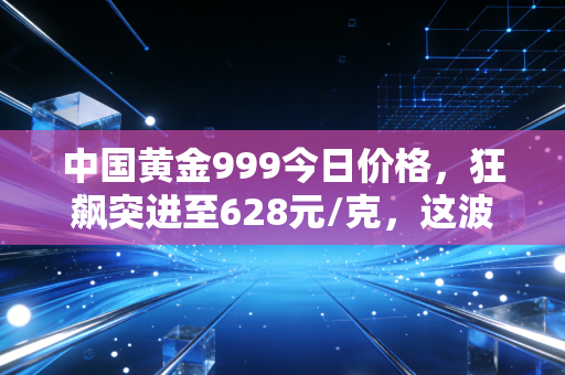 中国黄金999今日价格,狂飙突进至628元/克,这波黄金热到底是盛宴还是陷阱?