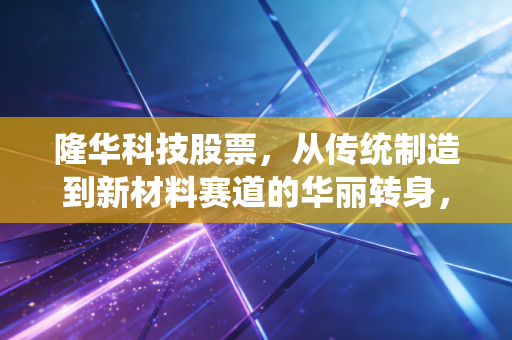 隆华科技股票，从传统制造到新材料赛道的华丽转身，这是一只值得拿住的潜力股吗？