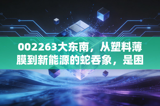 002263大东南,从塑料薄膜到新能源的蛇吞象,是困境反转还是资本游戏?