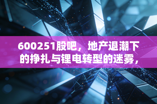 600251股吧,地产退潮下的挣扎与锂电转型的迷雾,冠城大通还能翻身吗?