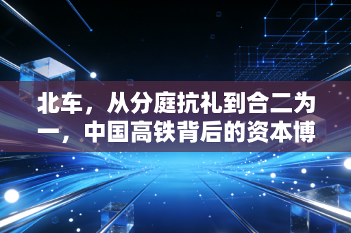 北车，从分庭抗礼到合二为一，中国高铁背后的资本博弈与大国梦想