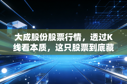 大成股份股票行情，透过K线看本质，这只股票到底藏着什么玄机？