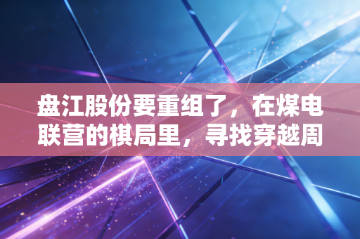 盘江股份要重组了,在煤电联营的棋局里,寻找穿越周期的确定性