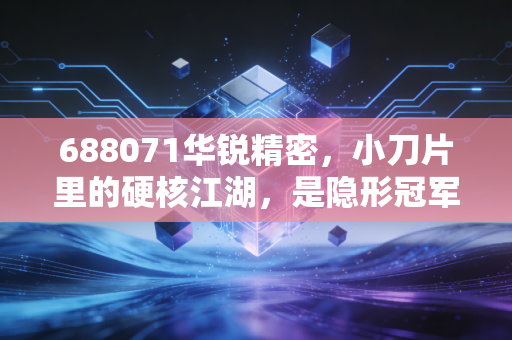 688071华锐精密，小刀片里的硬核江湖，是隐形冠军还是周期过客？