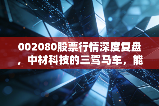 002080股票行情深度复盘,中材科技的三驾马车,能否带你穿越迷雾?