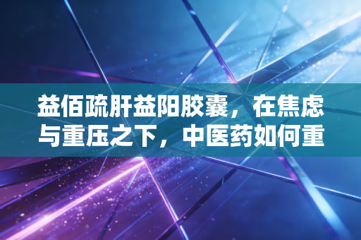 益佰疏肝益阳胶囊,在焦虑与重压之下,中医药如何重塑男性健康市场的新逻辑?