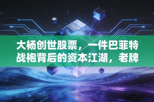 大杨创世股票,一件巴菲特战袍背后的资本江湖,老牌制造能否缝补出新的估值裂变?