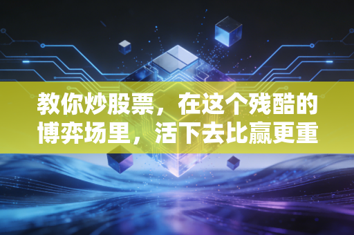 教你炒股票，在这个残酷的博弈场里，活下去比赢更重要