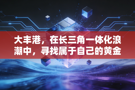 大丰港，在长三角一体化浪潮中，寻找属于自己的黄金坐标