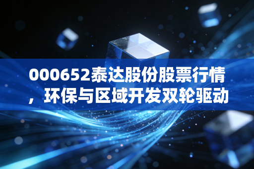 000652泰达股份股票行情,环保与区域开发双轮驱动下的投资价值深度解析