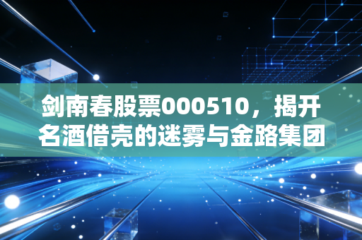剑南春股票000510，揭开名酒借壳的迷雾与金路集团的化工本色