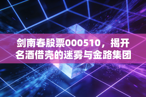 剑南春股票000510，揭开名酒借壳的迷雾与金路集团的化工本色