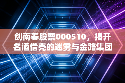 剑南春股票000510，揭开名酒借壳的迷雾与金路集团的化工本色