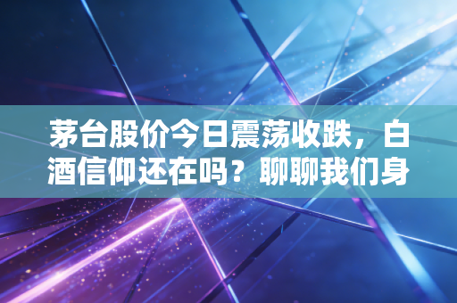 茅台股价今日震荡收跌，白酒信仰还在吗？聊聊我们身边的茅台经济学