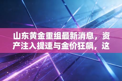 山东黄金重组最新消息，资产注入提速与金价狂飙，这只黄金茅还能上车吗？