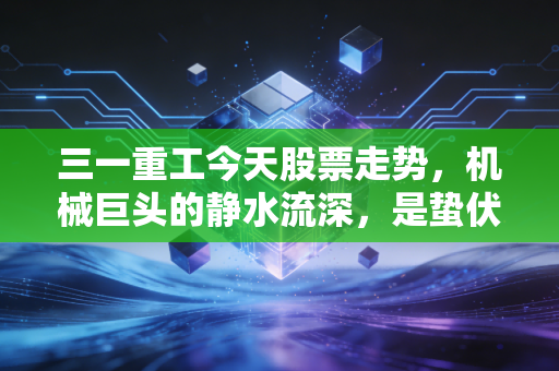 三一重工今天股票走势，机械巨头的静水流深，是蛰伏还是突围？