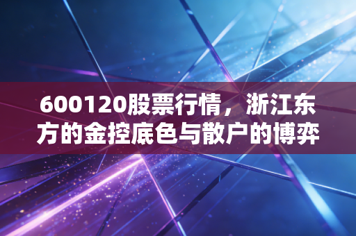 600120股票行情,浙江东方的金控底色与散户的博弈之道