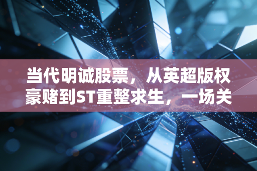 当代明诚股票，从英超版权豪赌到ST重整求生，一场关于欲望与代价的资本实录