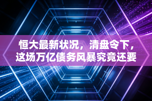 恒大最新状况，清盘令下，这场万亿债务风暴究竟还要吹多久？