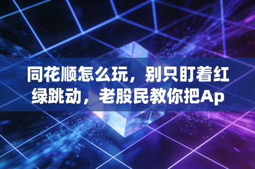 同花顺怎么玩，别只盯着红绿跳动，老股民教你把App变成印钞机