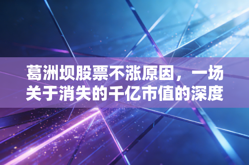 葛洲坝股票不涨原因，一场关于消失的千亿市值的深度复盘与反思