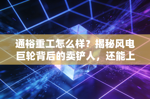 通裕重工怎么样？揭秘风电巨轮背后的卖铲人，还能上车吗？