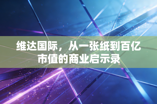 维达国际,从一张纸到百亿市值的商业启示录