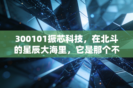 300101振芯科技，在北斗的星辰大海里，它是那个不可或缺的隐形引路人