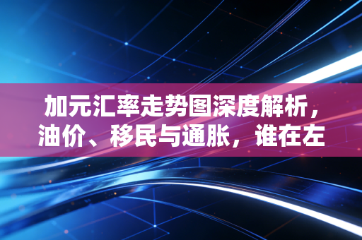 加元汇率走势图深度解析,油价、移民与通胀,谁在左右你的钱包?