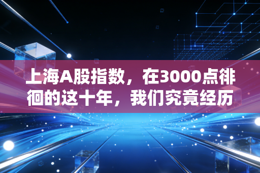 上海A股指数,在3000点徘徊的这十年,我们究竟经历了什么?