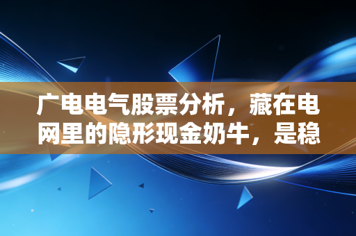 广电电气股票分析，藏在电网里的隐形现金奶牛，是稳健养老首选还是平庸价值陷阱？