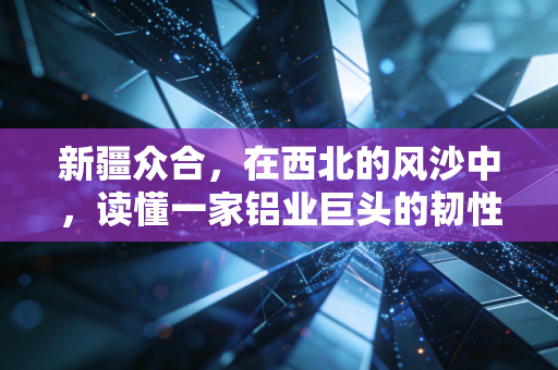 新疆众合，在西北的风沙中，读懂一家铝业巨头的韧性