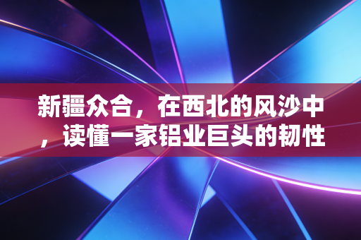新疆众合，在西北的风沙中，读懂一家铝业巨头的韧性