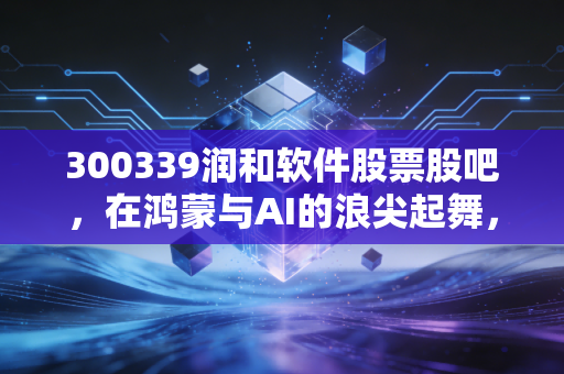 300339润和软件股票股吧,在鸿蒙与AI的浪尖起舞,这杯酒你敢不敢喝?