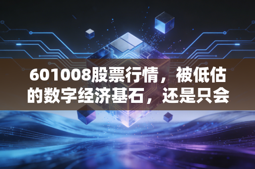 601008股票行情，被低估的数字经济基石，还是只会蹭热点的大象？——深度剖析中国联通的投资价值