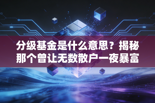 分级基金是什么意思？揭秘那个曾让无数散户一夜暴富又血本无归的金融神器