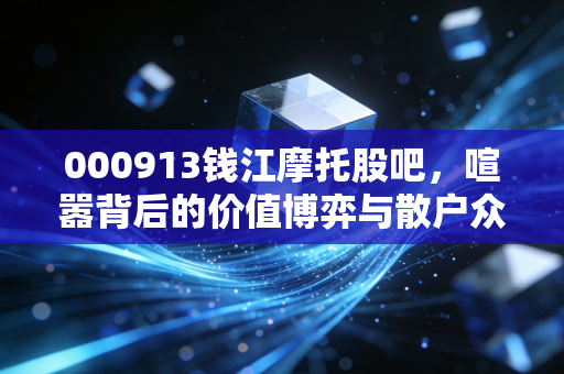 000913钱江摩托股吧，喧嚣背后的价值博弈与散户众生相