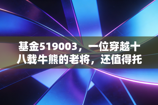 基金519003，一位穿越十八载牛熊的老将，还值得托付吗？