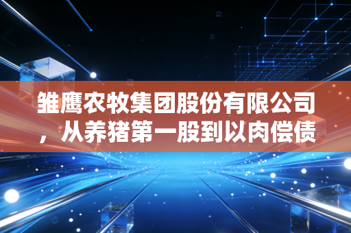 雏鹰农牧集团股份有限公司，从养猪第一股到以肉偿债的荒诞落幕，一场关于盲目扩张的惨痛警示